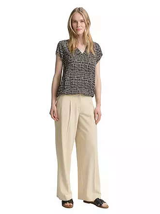 TOM TAILOR | Blouse-chemise | schwarz